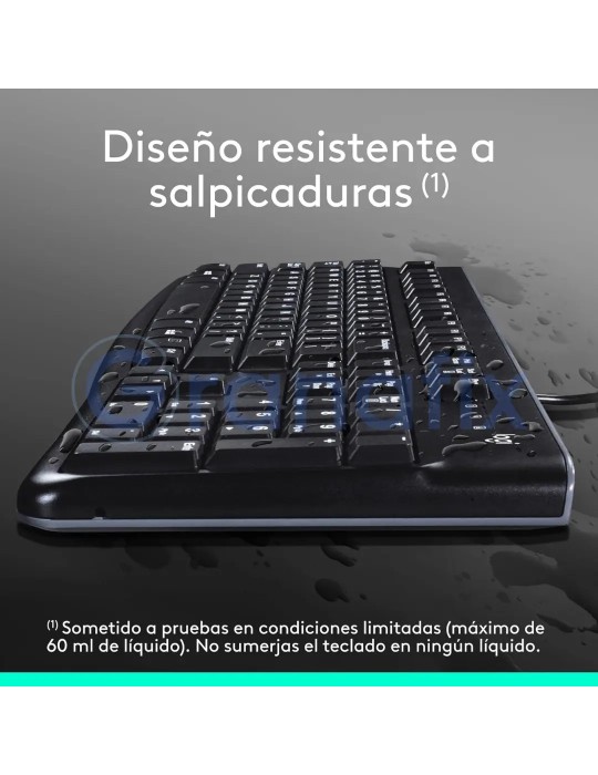 Teclado Logitech K120 Negro