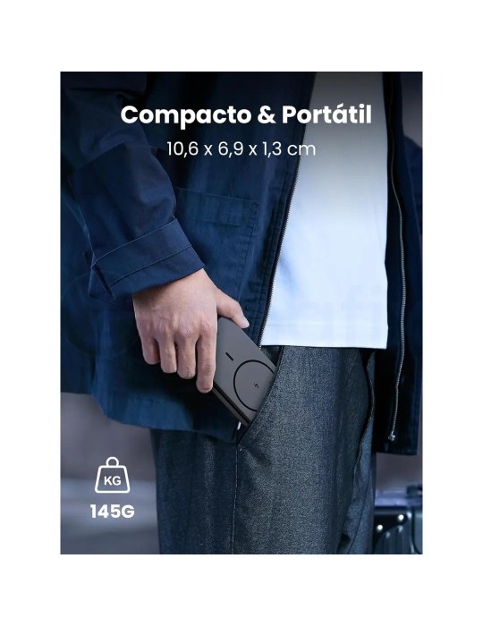 UGREEN Powerbank Magsafe 5000 mAh PD 15W Negro