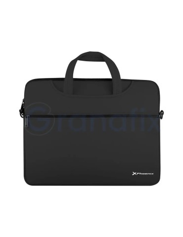 Maletin portátil Phoenix asas ocultables neopreno 16" Negro 2