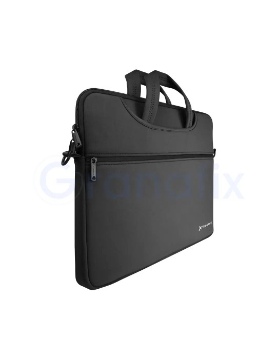 Maletin portátil Phoenix asas ocultables neopreno 16" Negro
