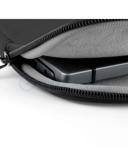 Maletin portátil Phoenix asas ocultables neopreno 16" Negro