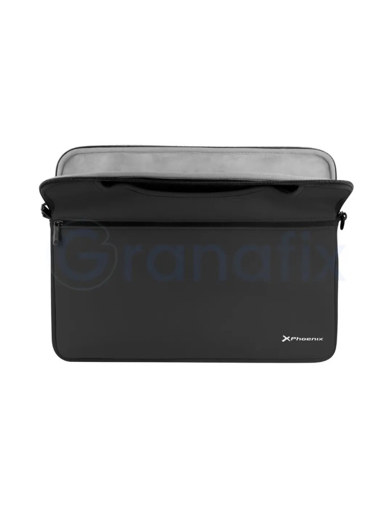 Maletin portátil Phoenix asas ocultables neopreno 16" Negro