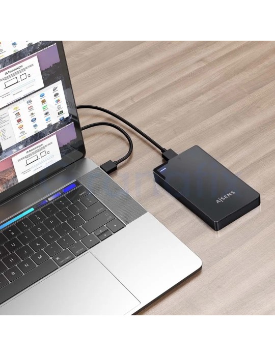 Caja Externa para Disco Duro de 2.5" Aisens USB 3.1