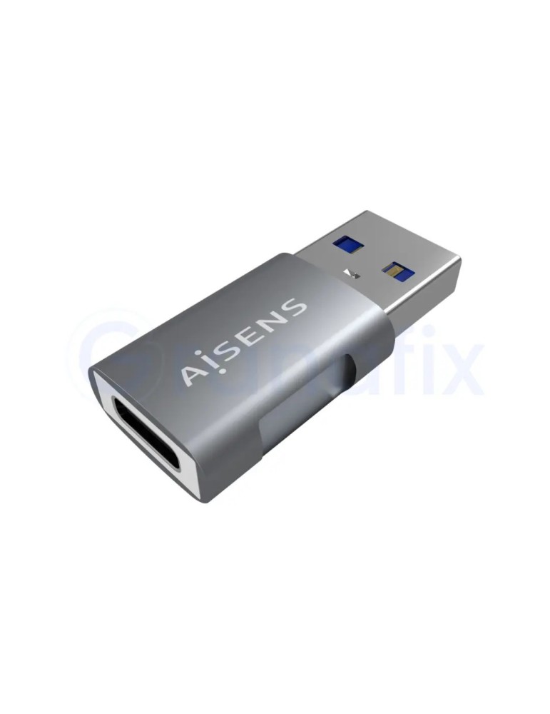 Aisens Mini Adaptador USB 3.2 GEN2 10G 3A Tipo USB-C/USB-A