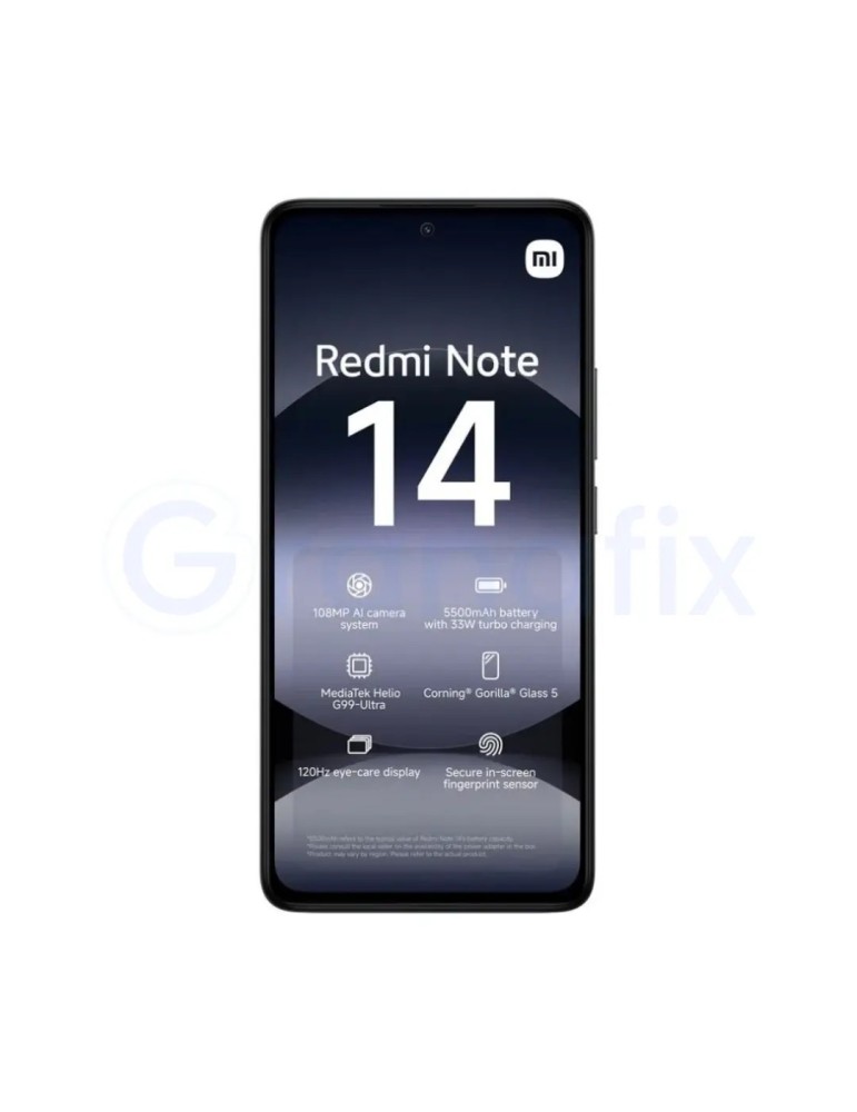 Xiaomi Redmi Note 14 6/128GB Midnight Black
