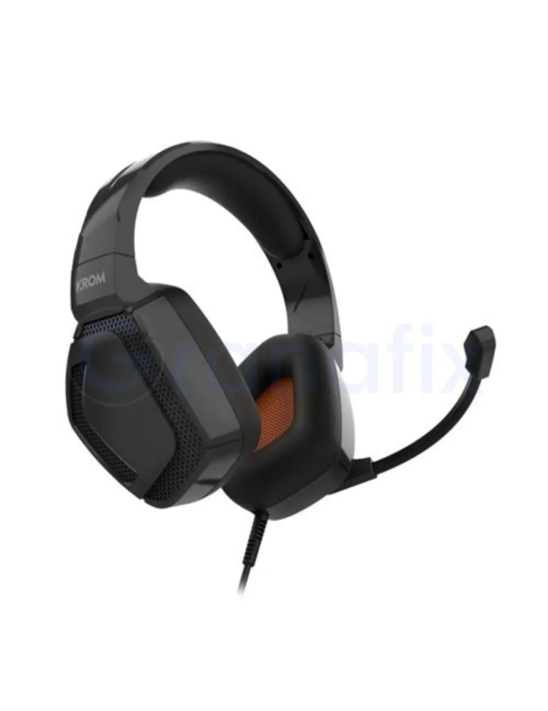 Auriulares Gaming con Microfono Krom Kopa Pro Jack Negro
