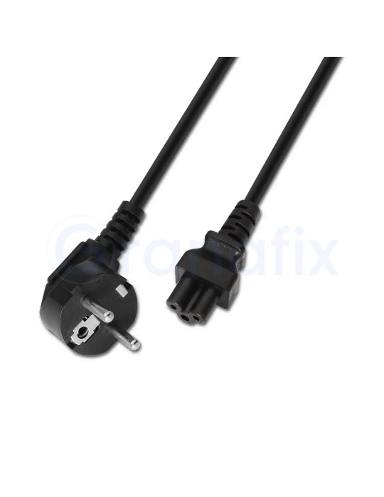 Cable alimentación Trebol Aisens CEE 7-7 Macho - C5 Hembra