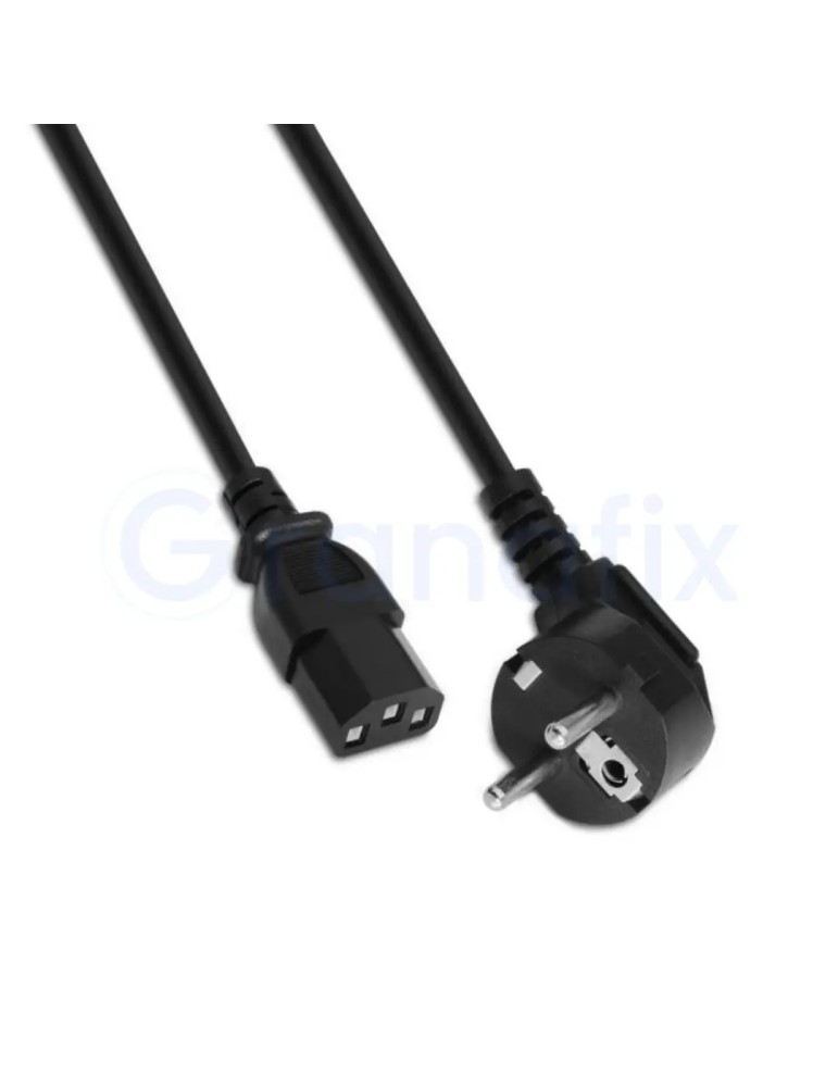 Cable alimentación Aisens C13 Negro 1.5m