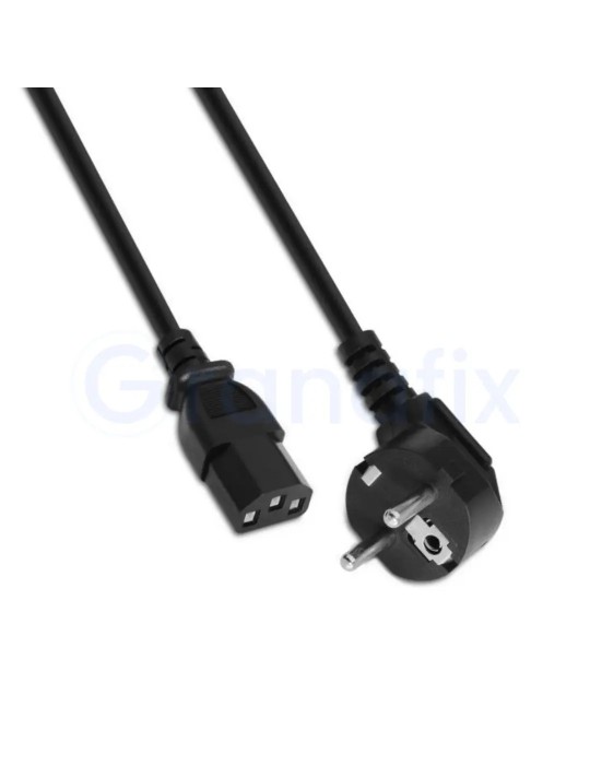Cable alimentación Aisens C13 Negro 1.5m